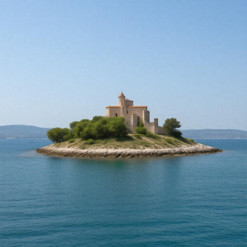 AI-created image of St. Peter Island