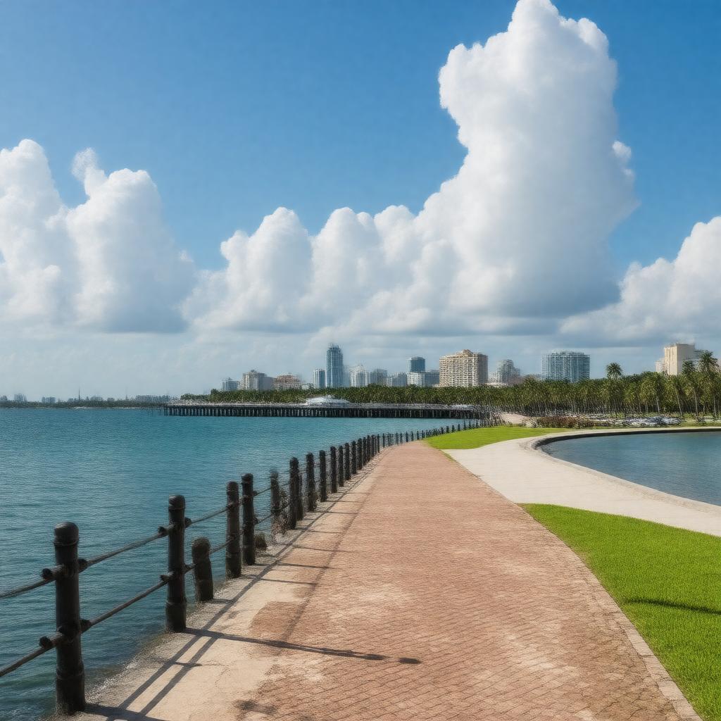 AI-created image of St. Petersburg, Florida, United States