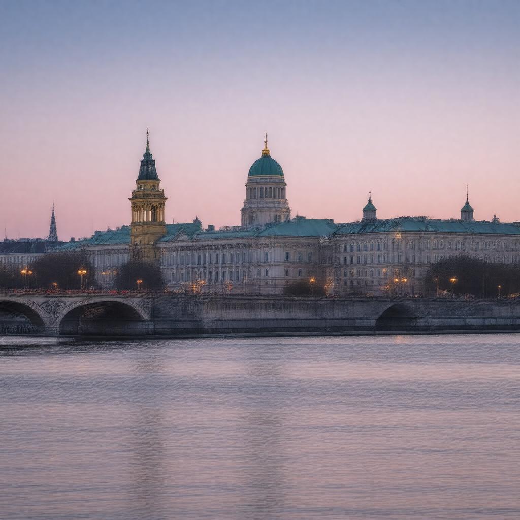 AI-created image of St. Petersburg