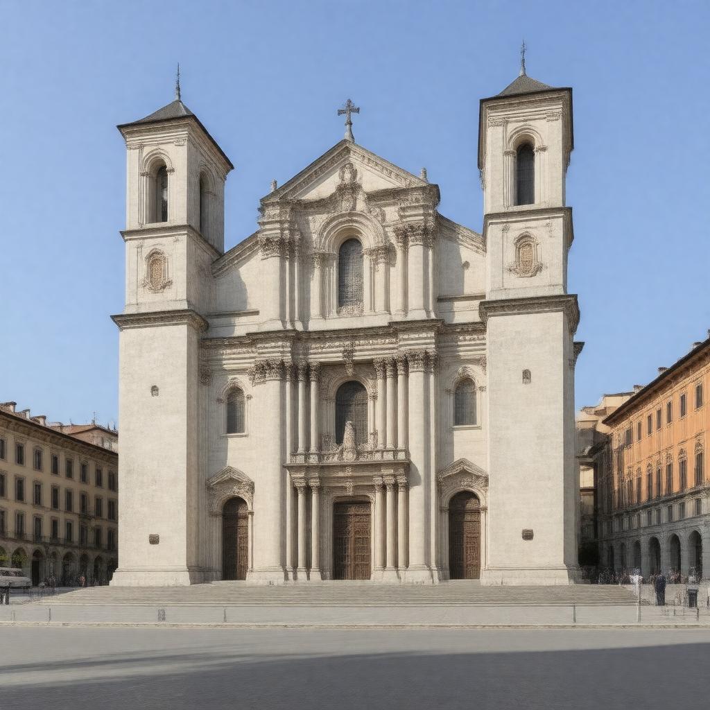 Click to view larger image AI-created image of St. Pierre Cathedral