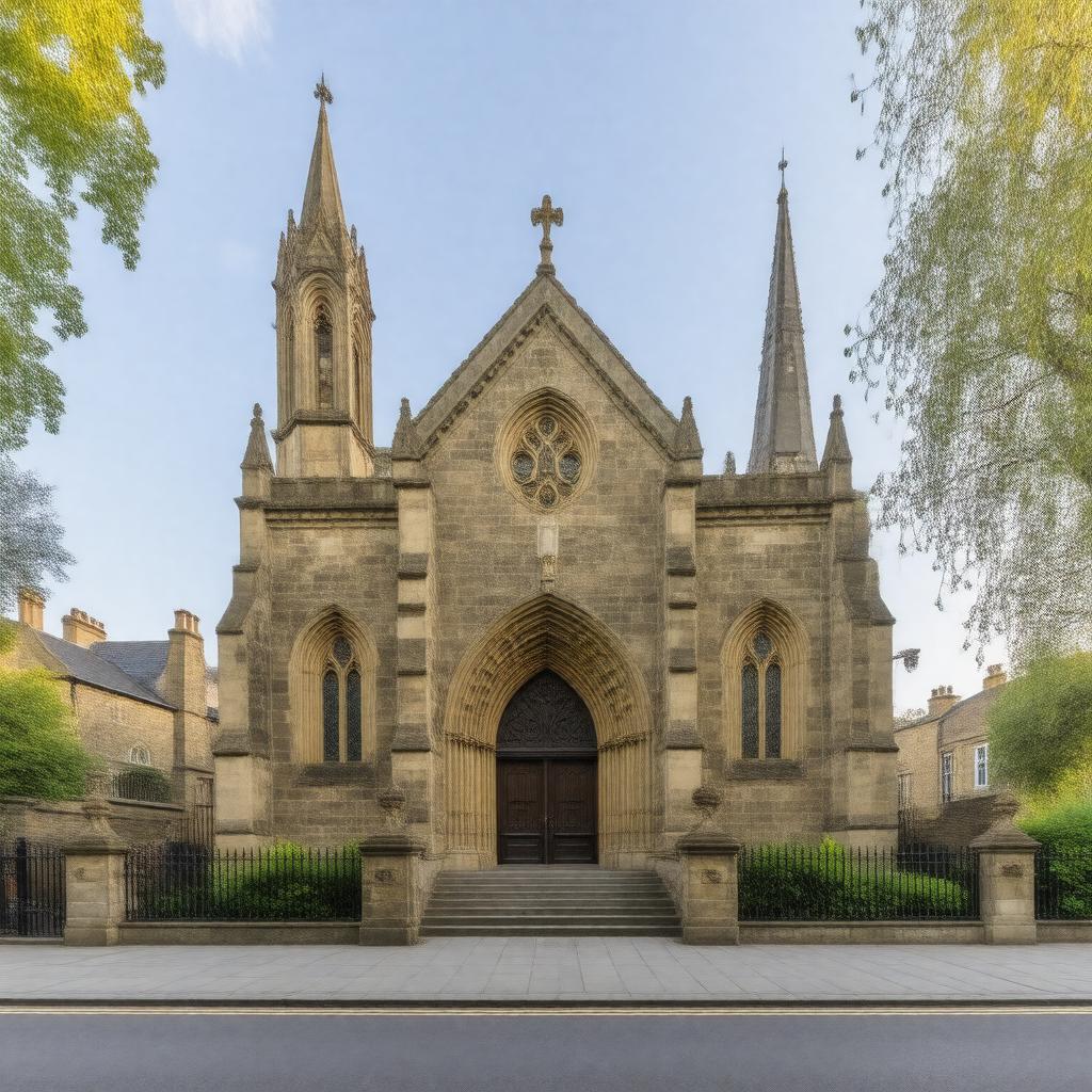 AI-created image of St. Saviour's Church, Paddington