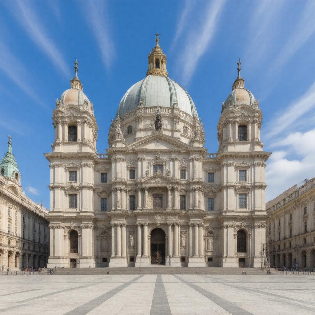 AI-created image of St. Stephen's Basilica