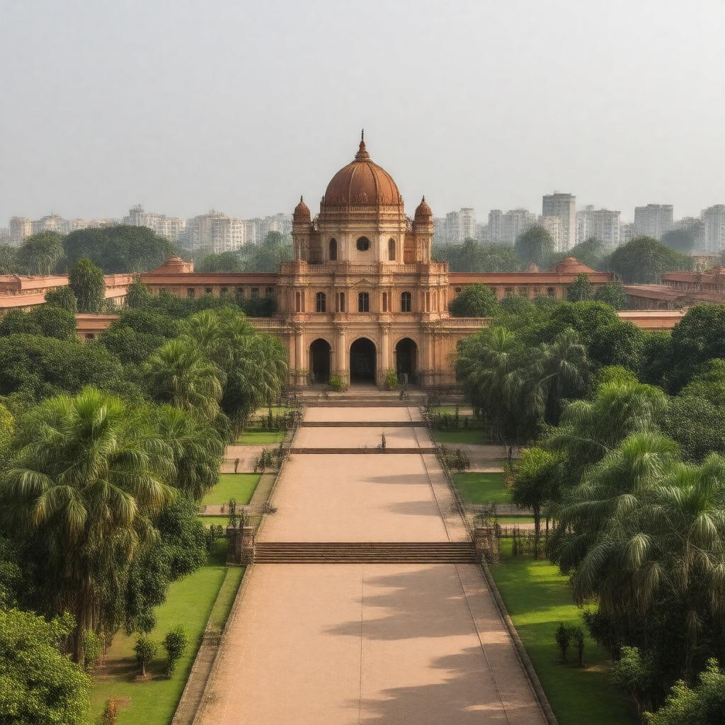AI-created image of St. Stephen's College, Delhi