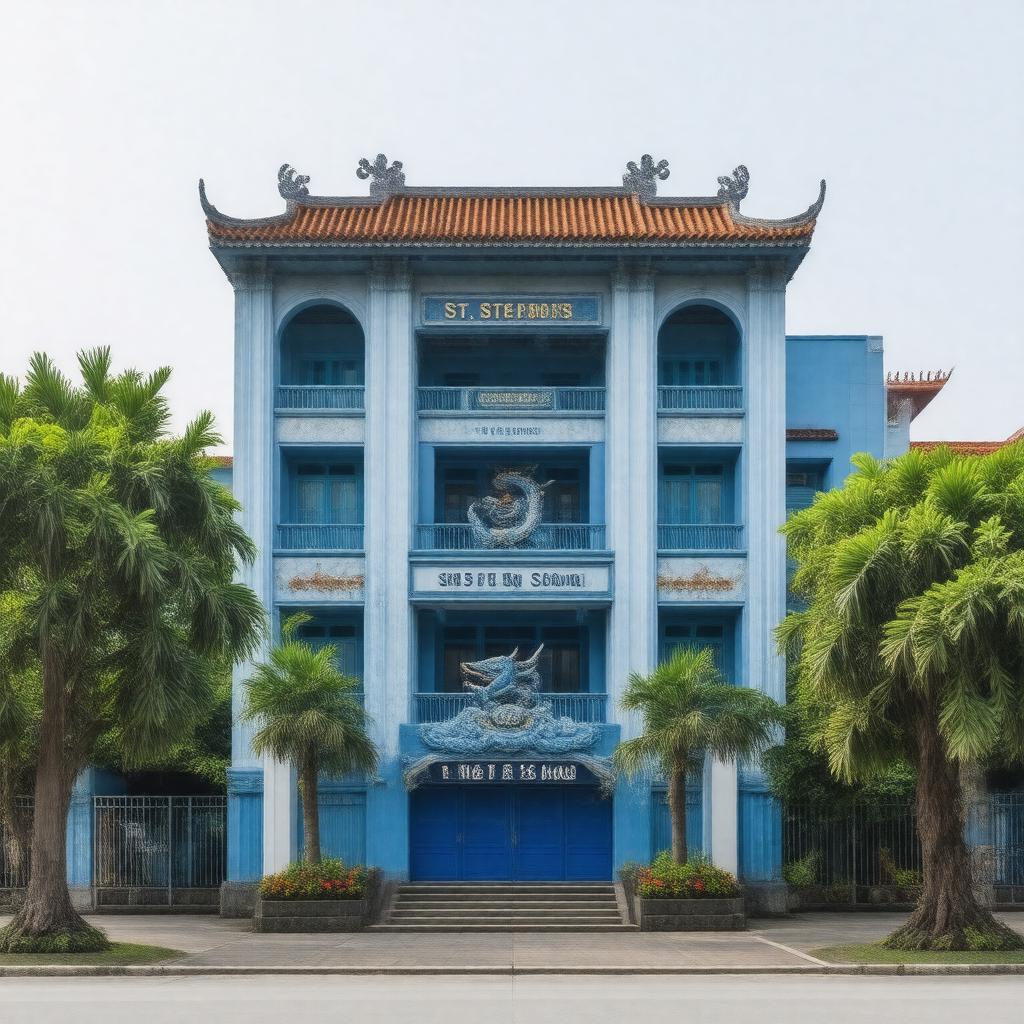 AI-created image of St. Stephen's High School