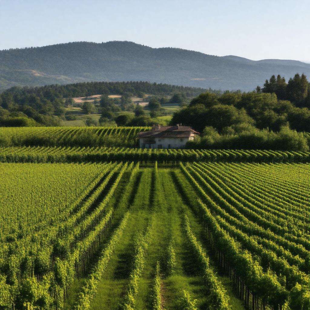 AI-created image of St. Supéry Estate Vineyards & Winery