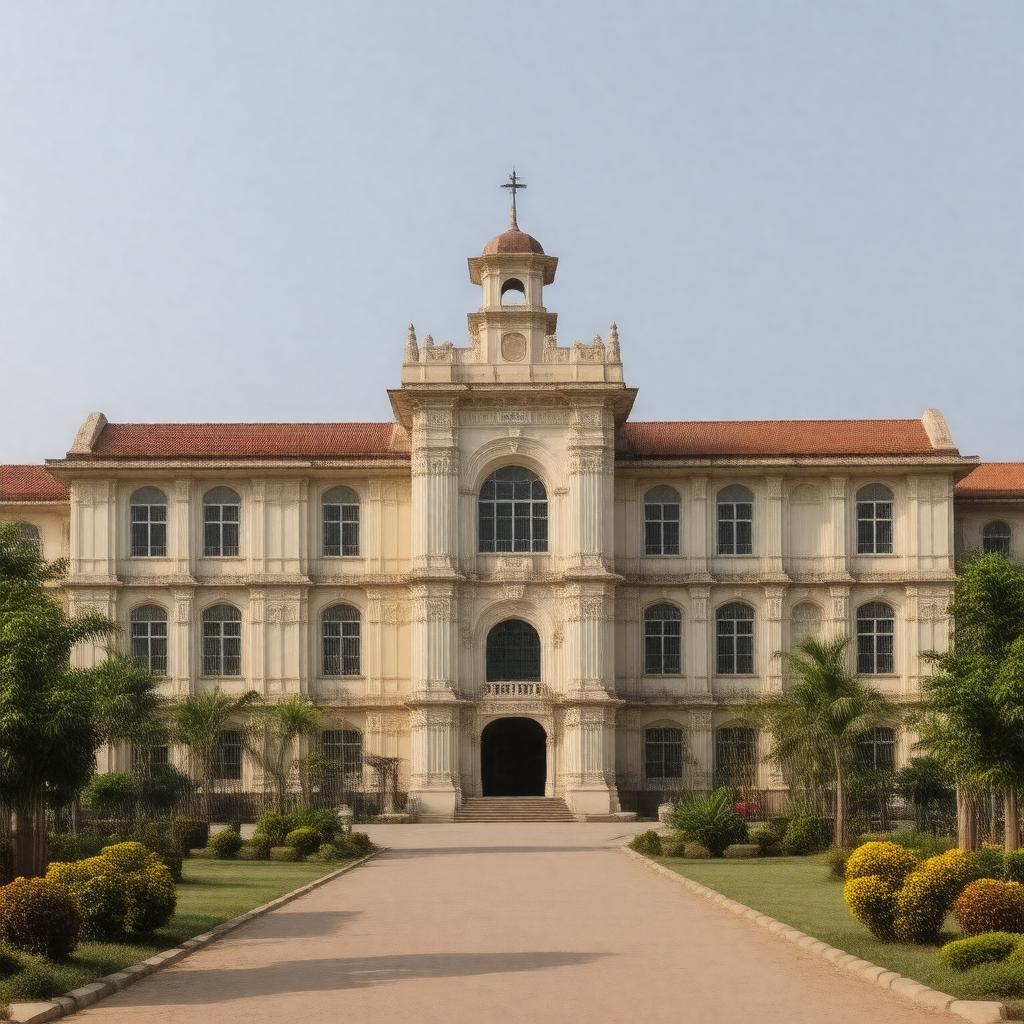 Click to view larger image AI-created image of St. Xavier's College, Hazaribagh