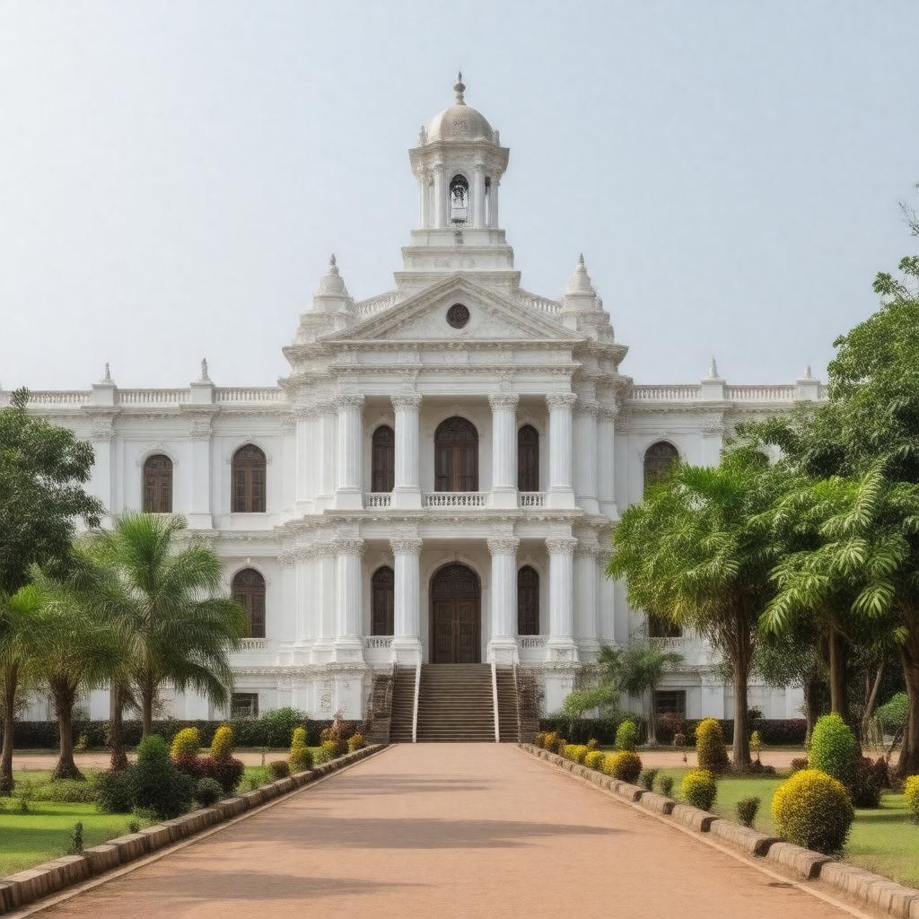 Click to view larger image AI-created image of St. Xavier's College, Palayamkottai