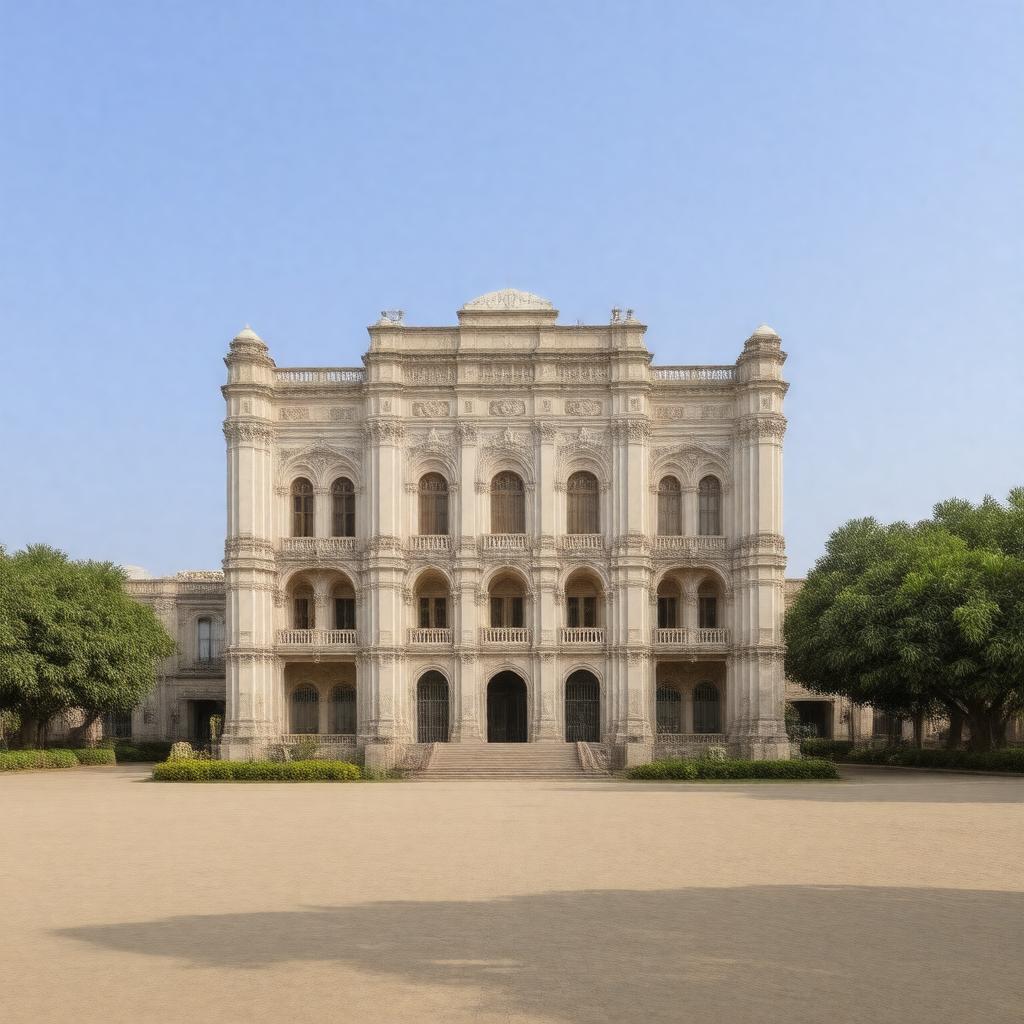 AI-created image of St. Xavier's College, Patna