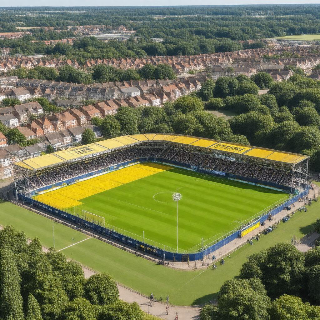 AI-created image of St Albans City