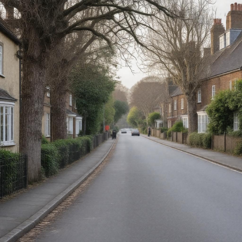Click to view larger image AI-created image of St Augustine's Road, Ramsgate, Kent, England