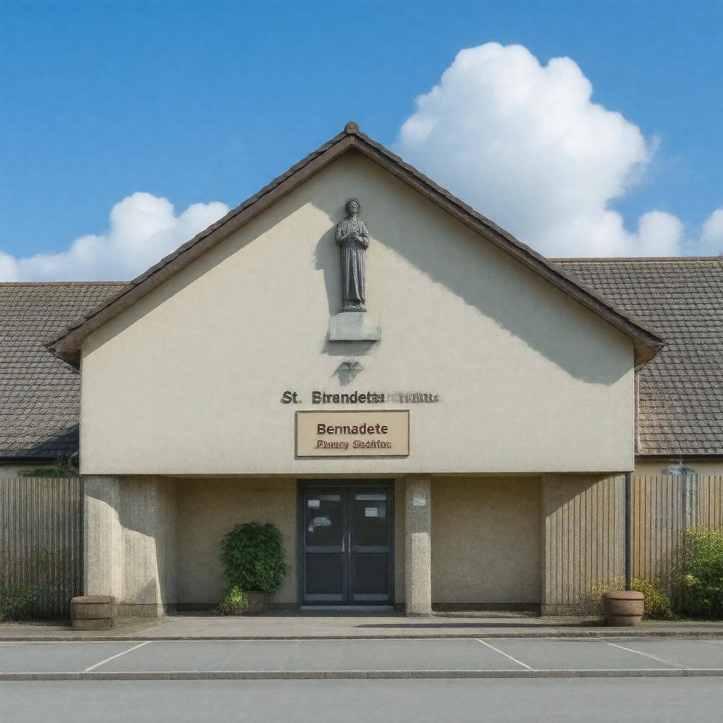 Click to view larger image AI-created image of St Bernadette Catholic Primary School