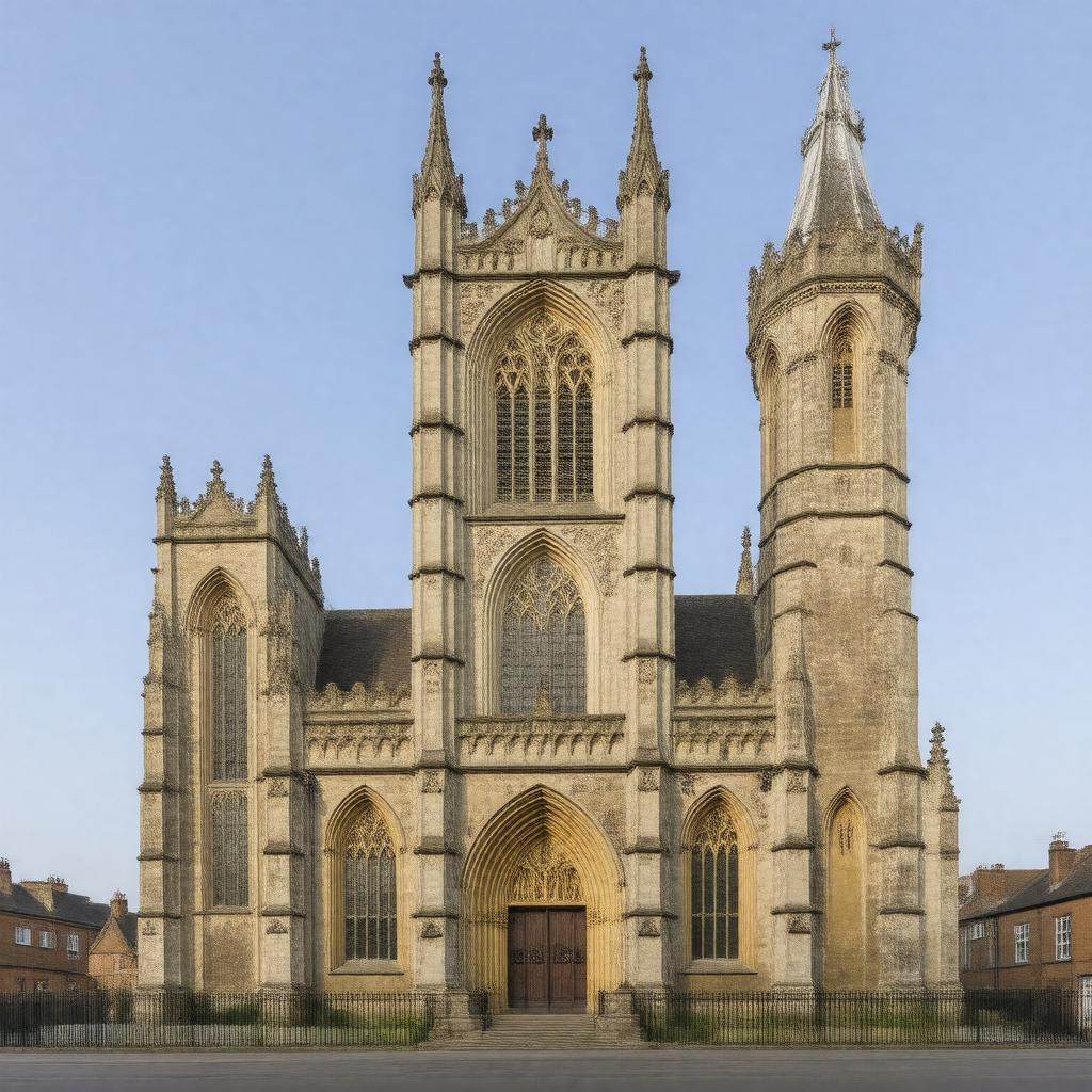 AI-created image of St Botolph's Church