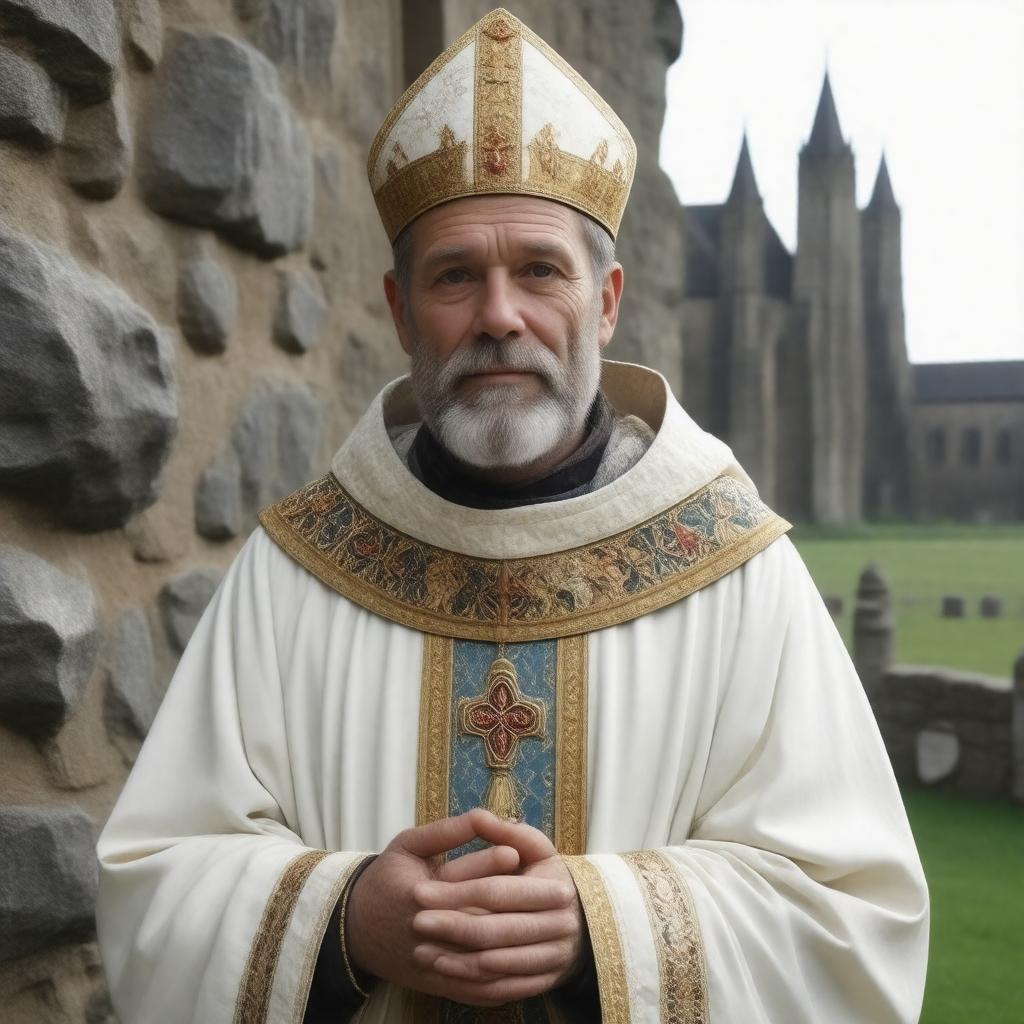 AI-created image of St Chad