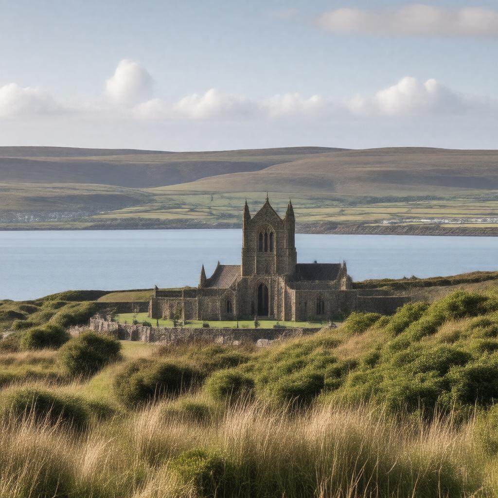 AI-created image of St Davids, Pembrokeshire