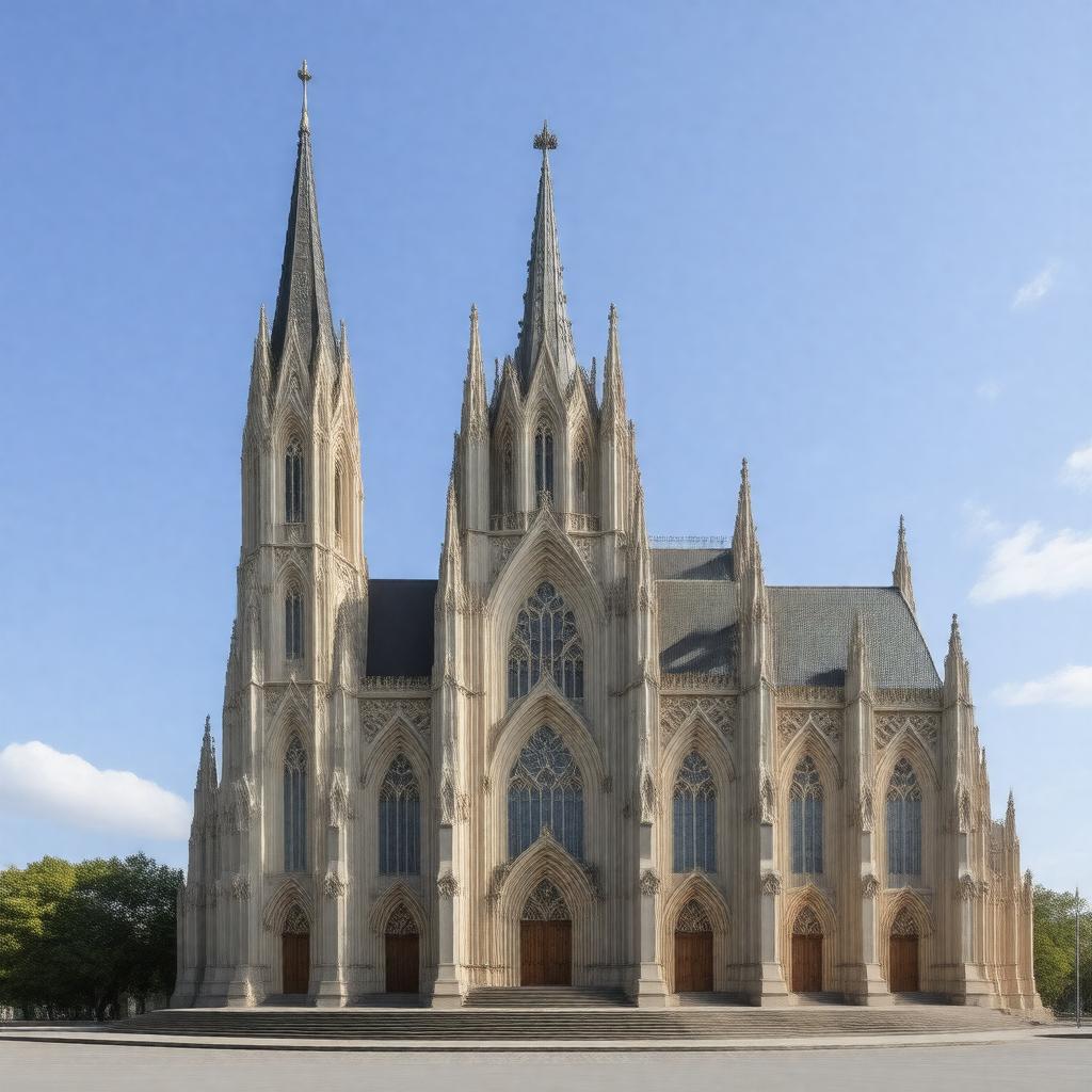 Click to view larger image AI-created image of St Faith's Church