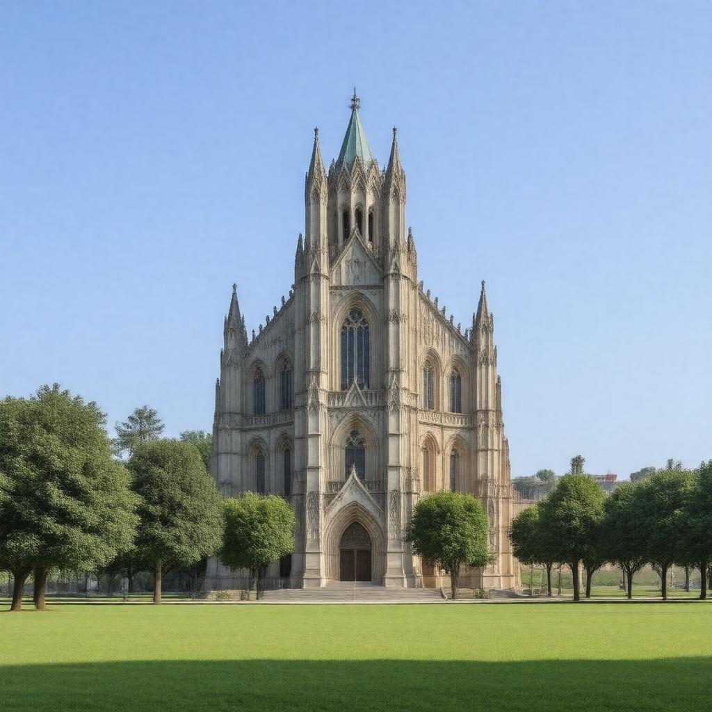 AI-created image of St George's Church