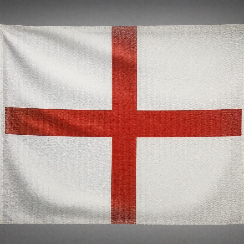 Click to view larger image AI-created image of St George's Cross