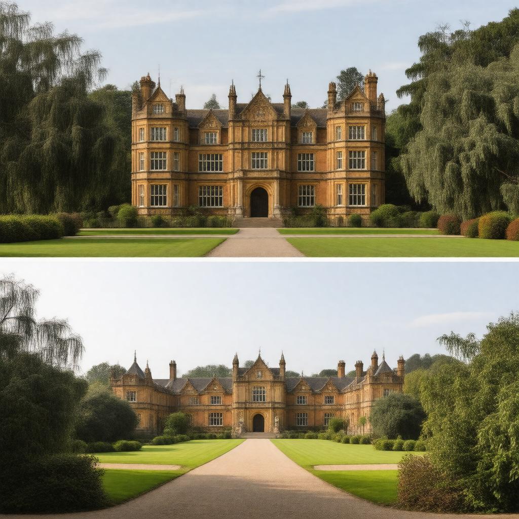 AI-created image of St George's School, Ascot