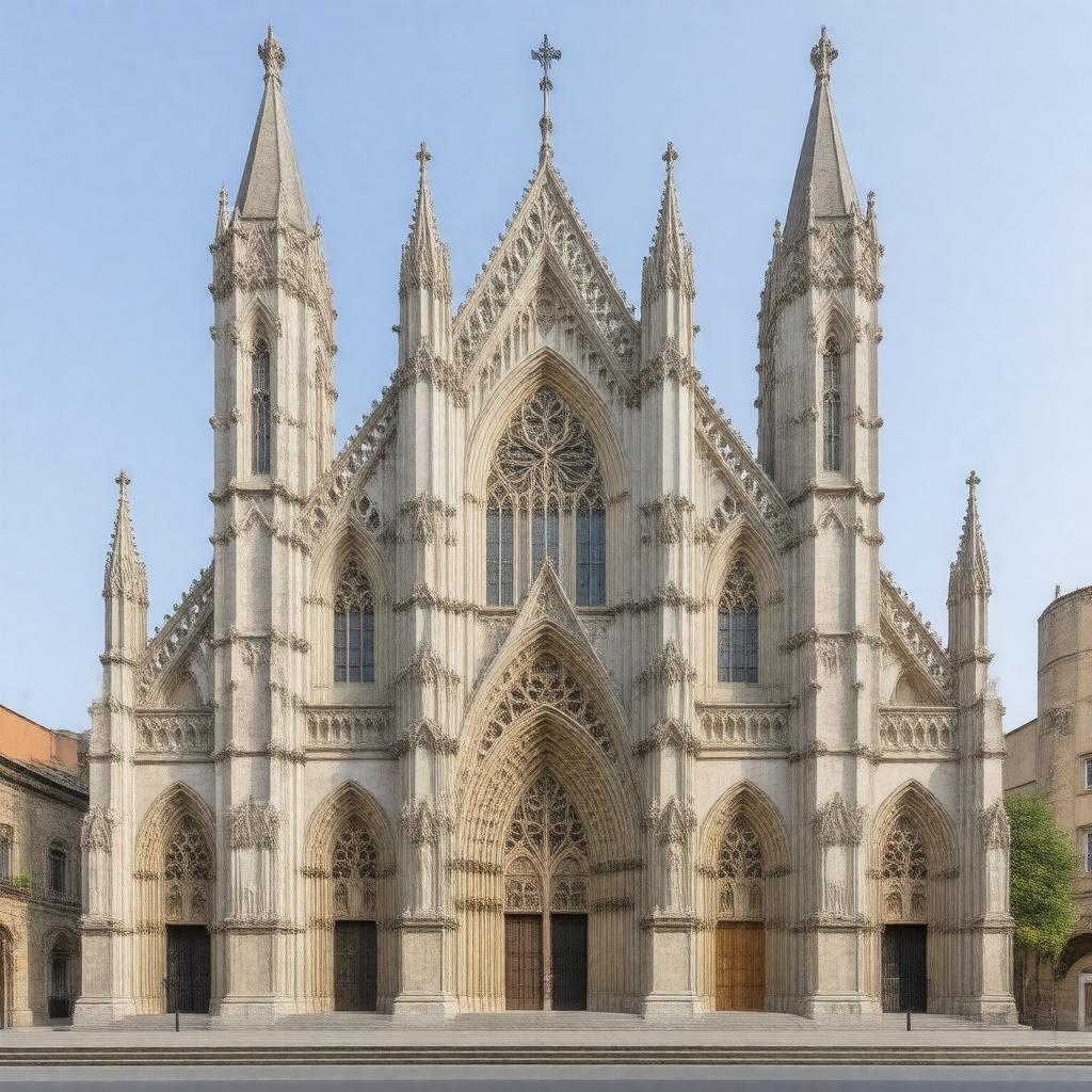 AI-created image of St James Church