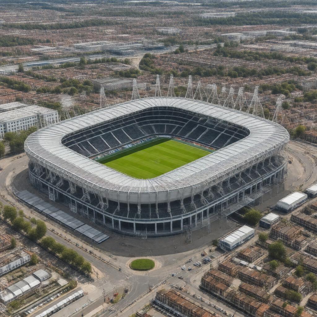 Click to view larger image AI-created image of St James' Park