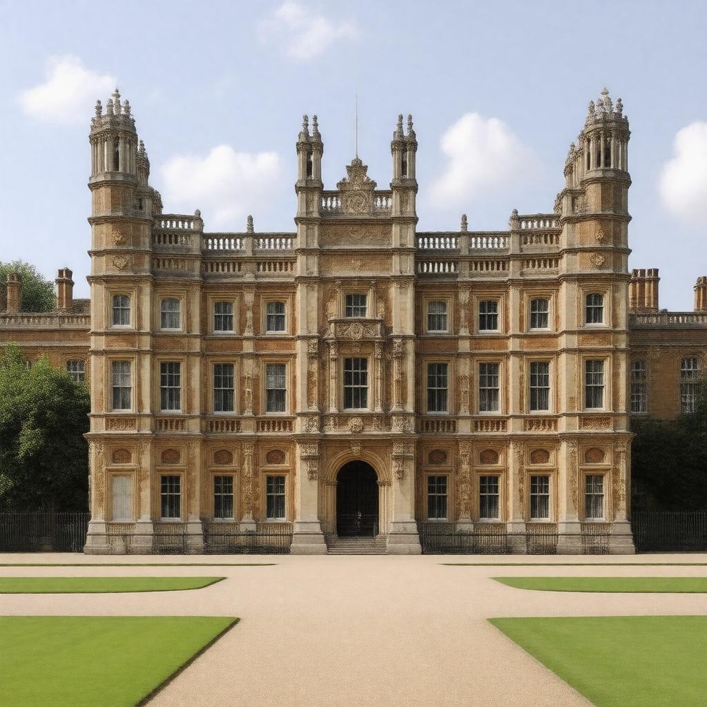 AI-created image of St James's Palace