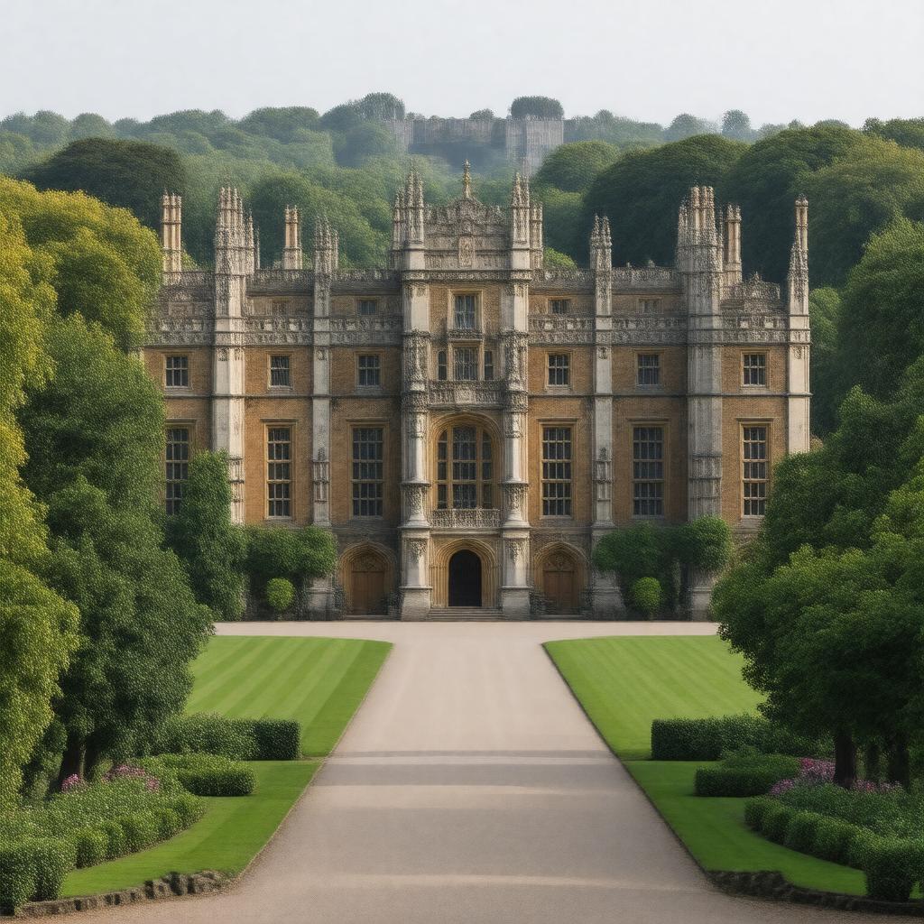 AI-created image of St James's Palace, London