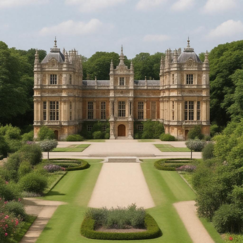 Click to view larger image AI-created image of St James's Palace, London, England