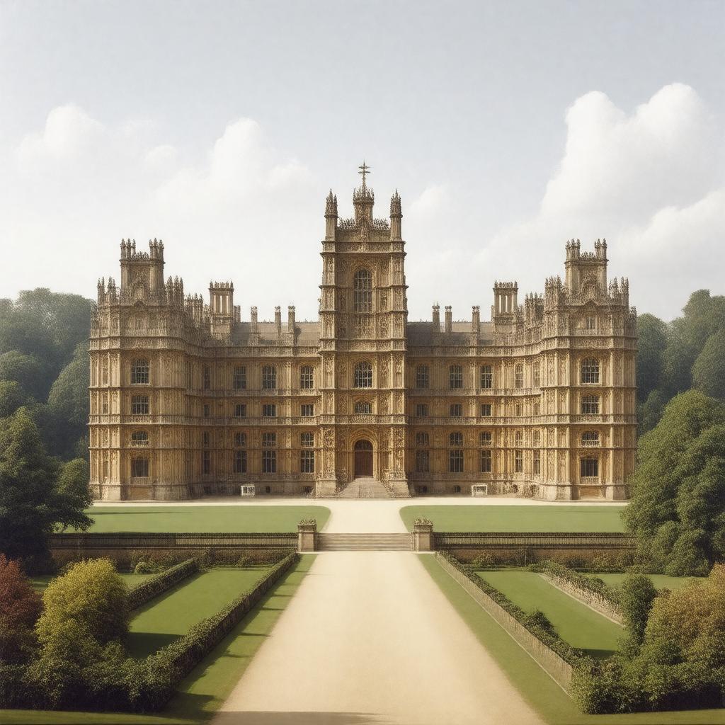 AI-created image of St James's Palace complex