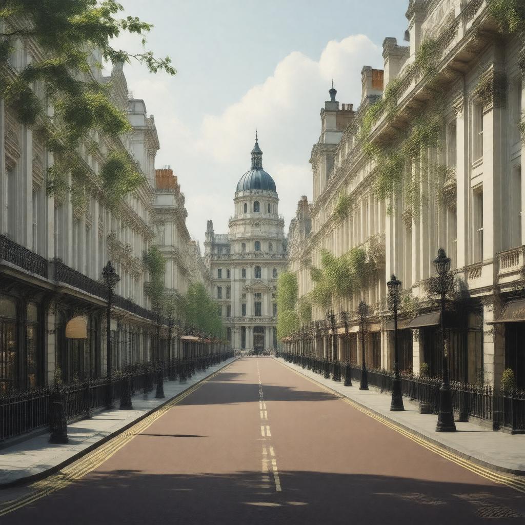 AI-created image of St James's district