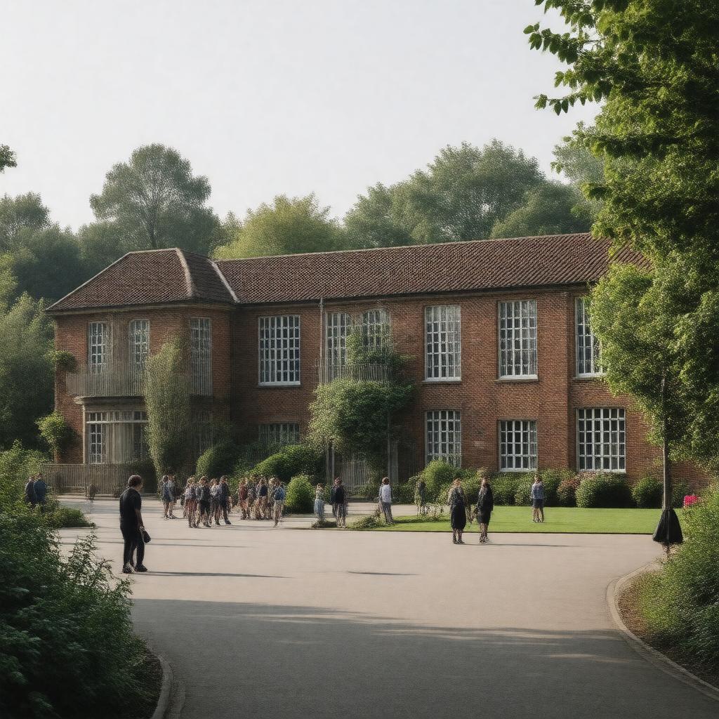 AI-created image of St Joan of Arc Catholic School