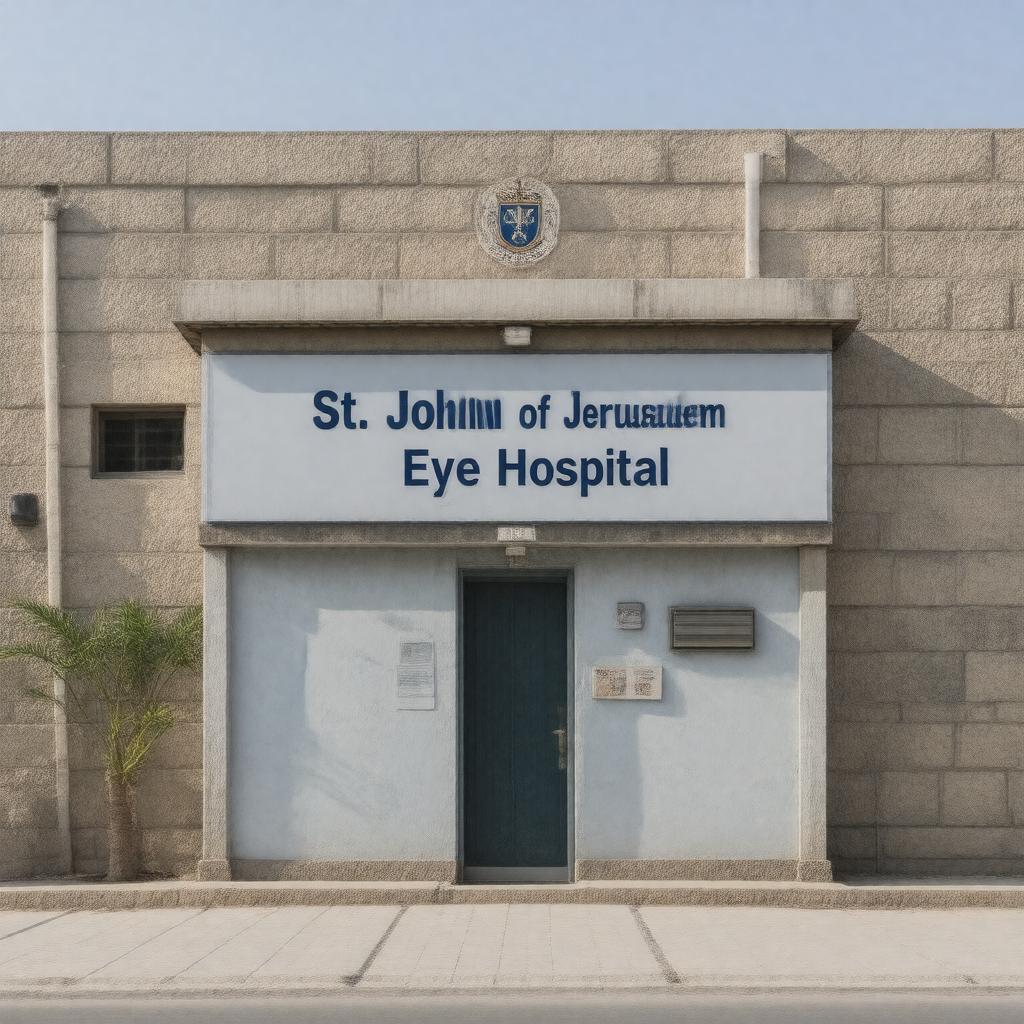 AI-created image of St John Eye Hospital Group