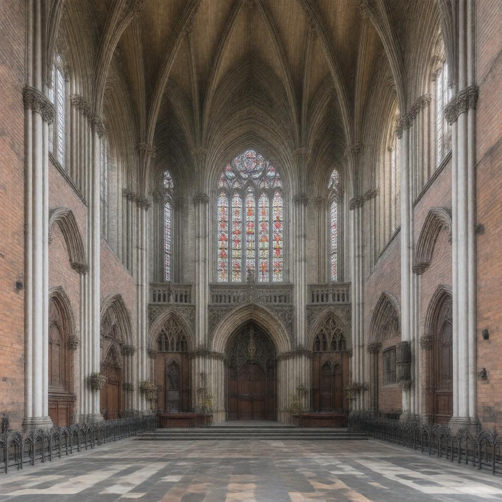 Click to view larger image AI-created image of St John's Church, Tuebrook