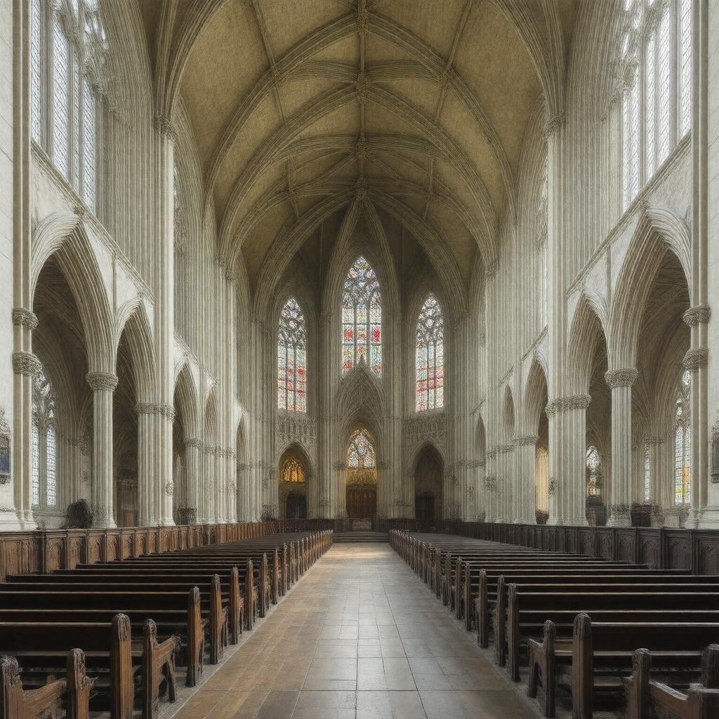 Click to view larger image AI-created image of St John's College Chapel