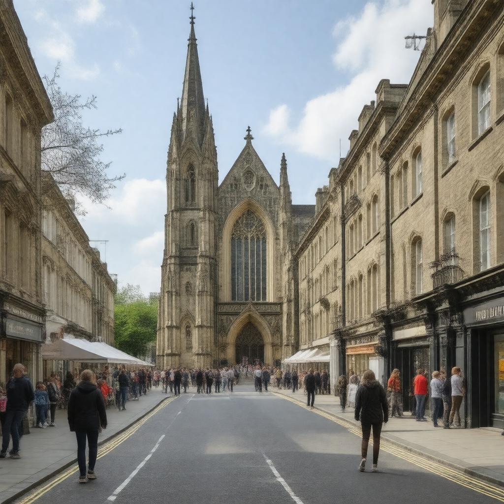 Click to view larger image AI-created image of St John's Notting Hill