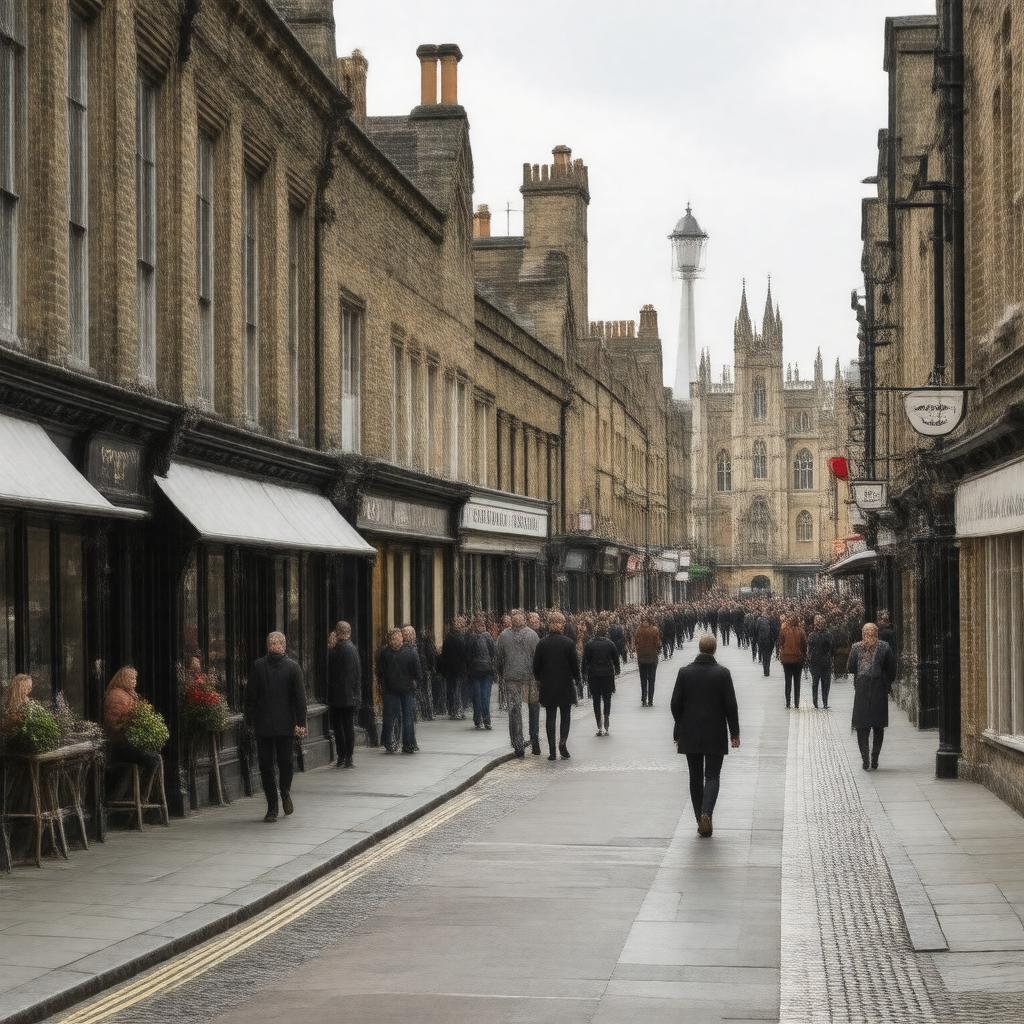 AI-created image of St John's Street