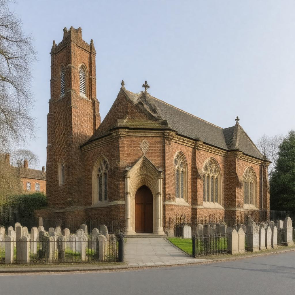 AI-created image of St John's Wood Church