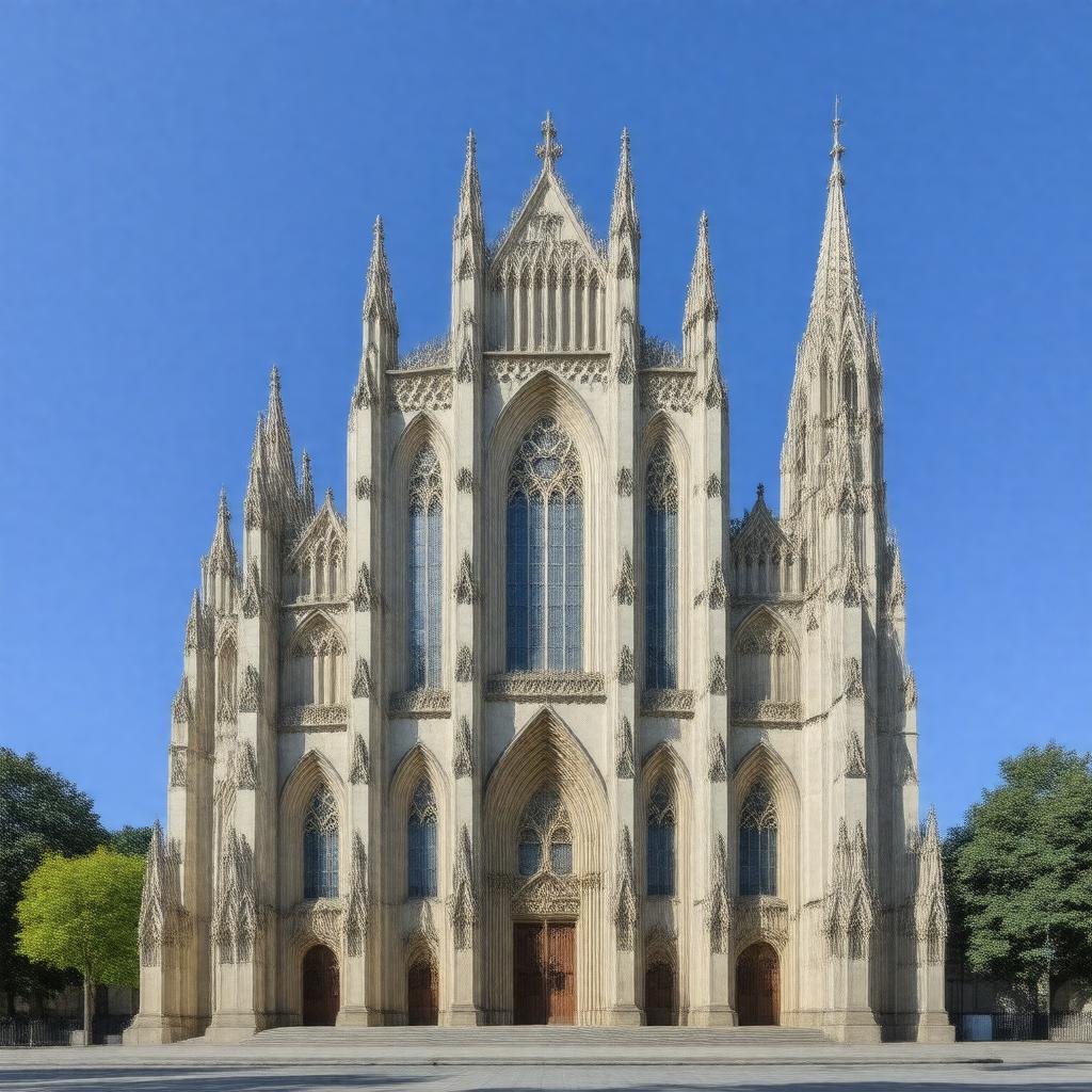 AI-created image of St Lawrence Church