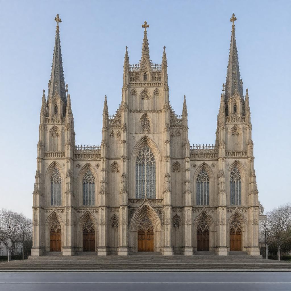 Click to view larger image AI-created image of St Luke's Church