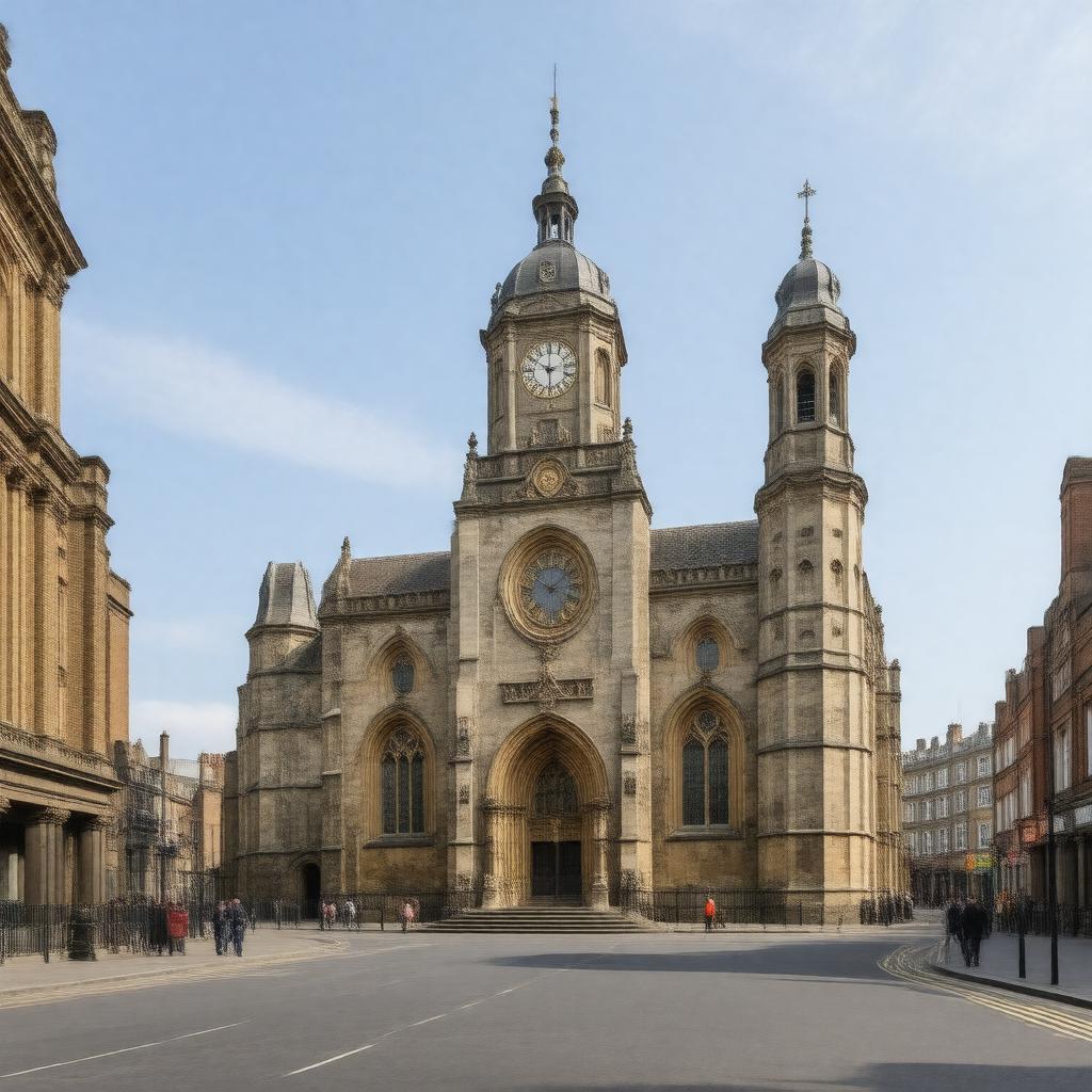 AI-created image of St Magnus-the-Martyr