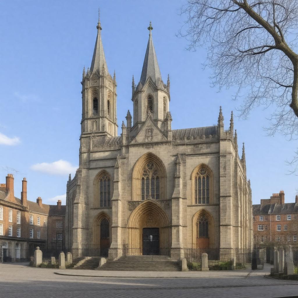 AI-created image of St Margaret Pattens