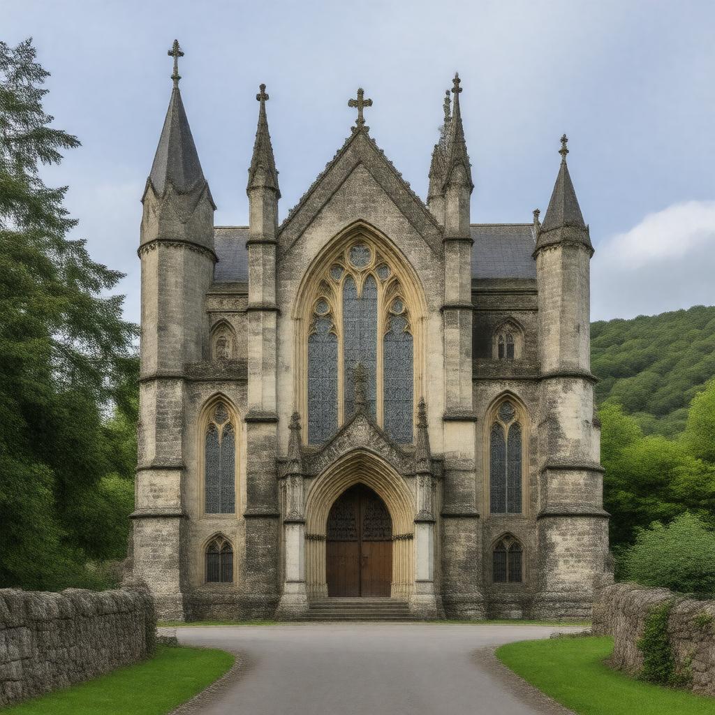 AI-created image of St Margaret's Church