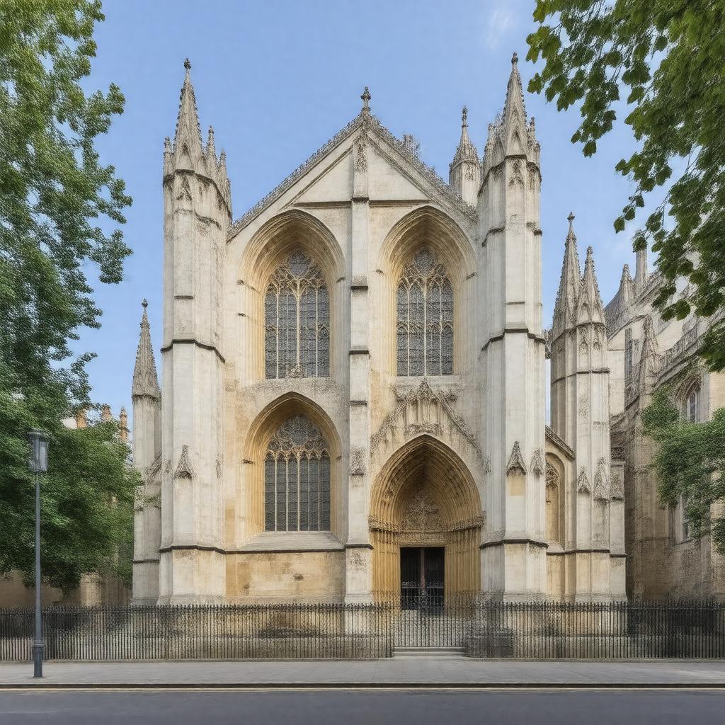 AI-created image of St Margaret's, Westminster