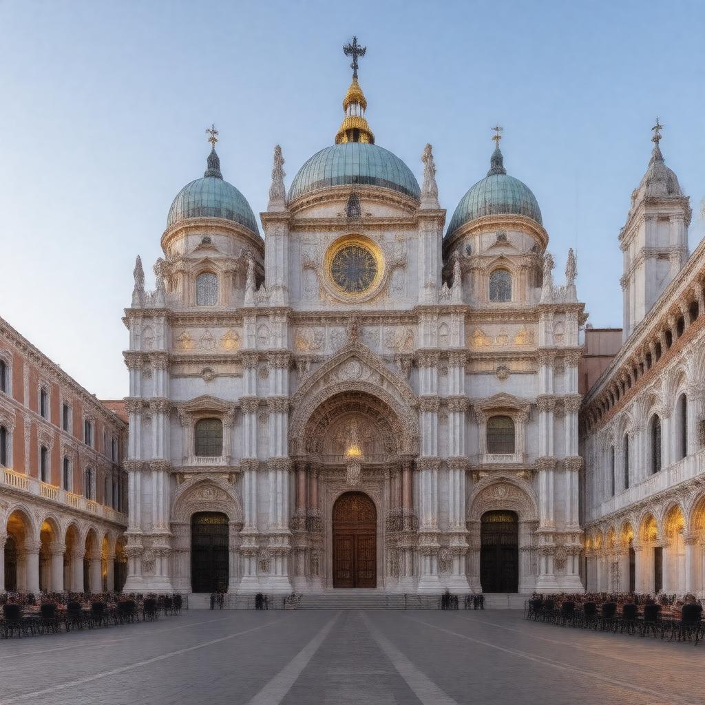 AI-created image of St Mark's Church