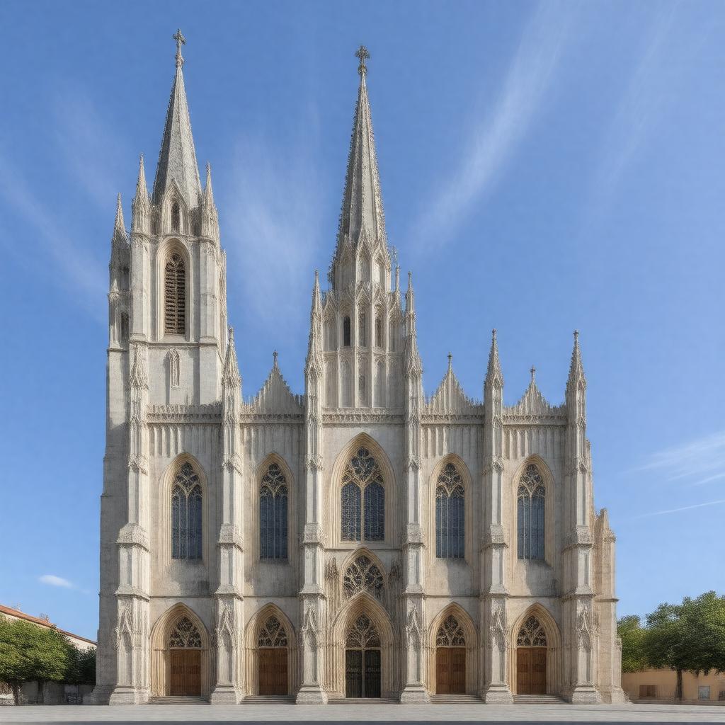 AI-created image of St Martin's Church