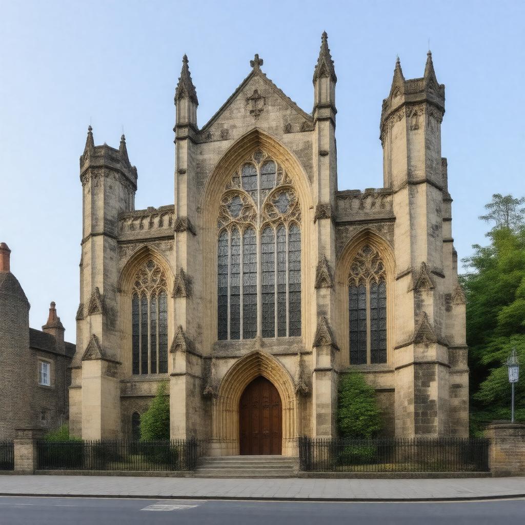 AI-created image of St Mary Magdalene, Richmond