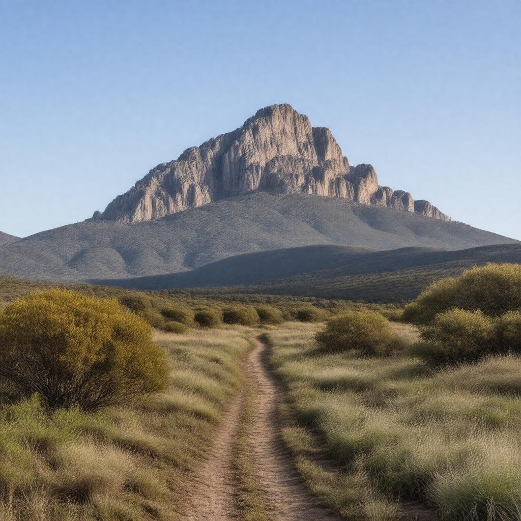 AI-created image of St Mary Peak