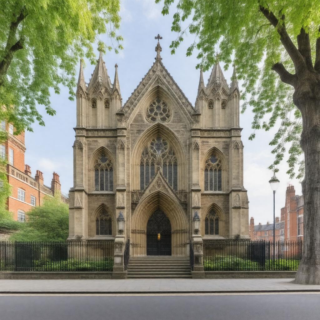 Click to view larger image AI-created image of St Mary the Boltons