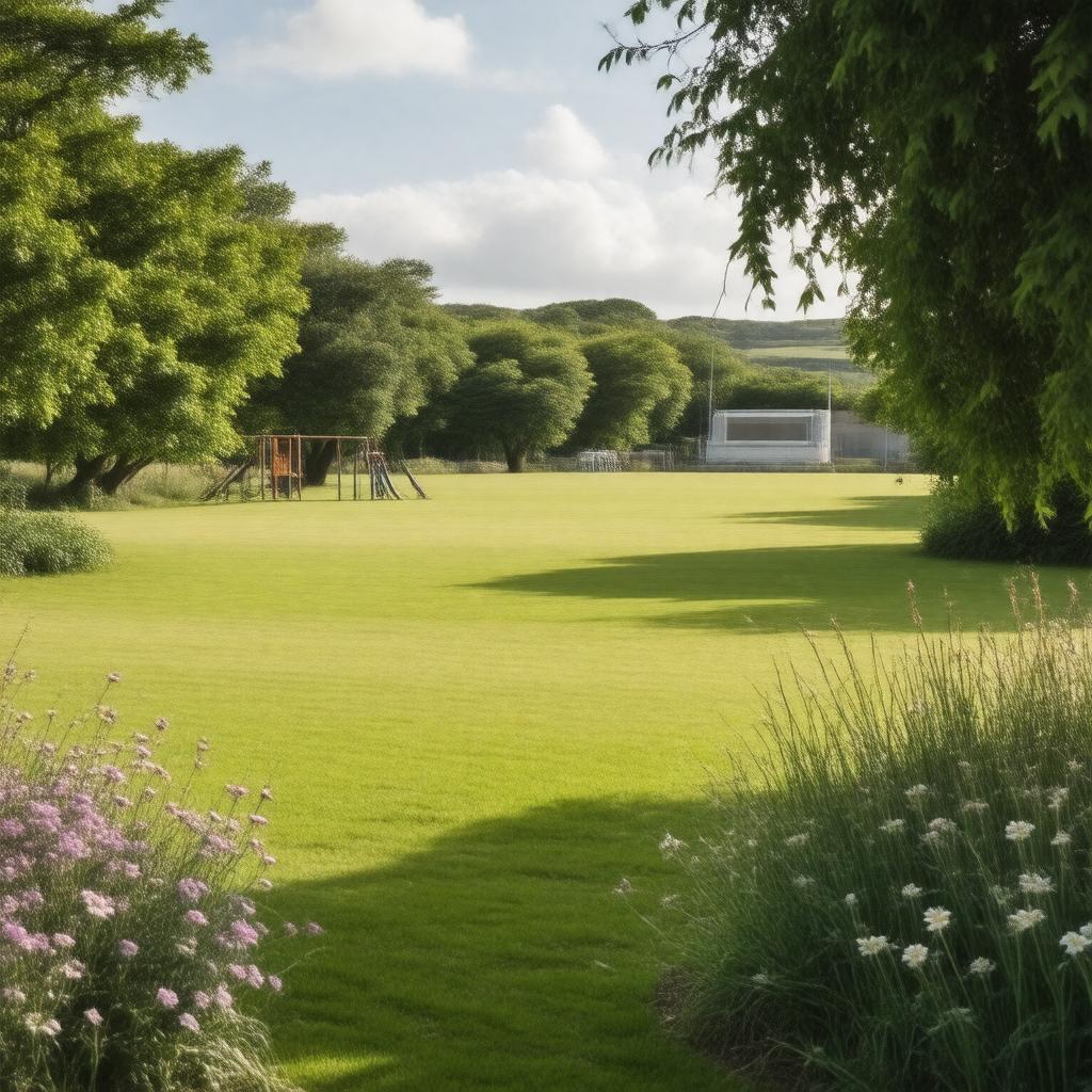 AI-created image of St Mary's Park