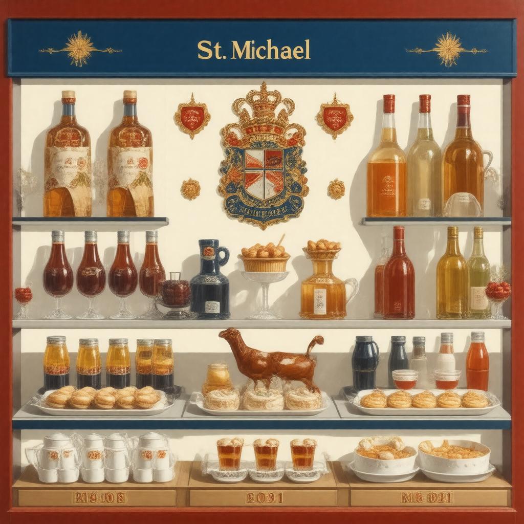 AI-created image of St Michael brand