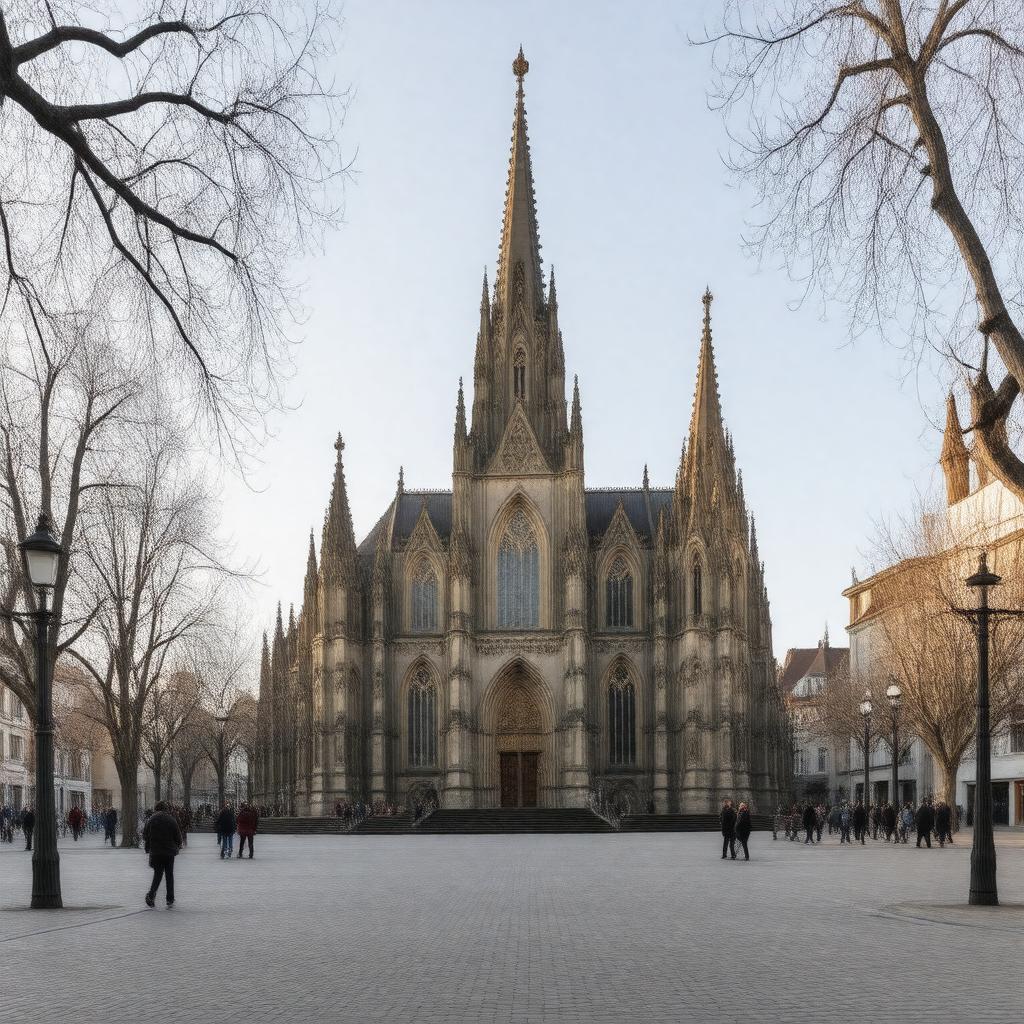Click to view larger image AI-created image of St Michael's Church